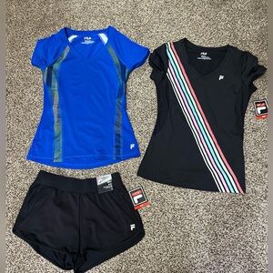 Brand New Fila short set